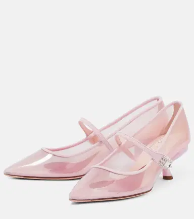 Roger Vivier Babies Virgule PVC pumps | Thumbnail 2 Roger Vivier Babies Virgule PVC pumps | Thumbnail 2