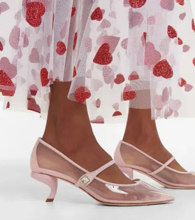 Roger Vivier Babies Virgule PVC pumps | Thumbnail 7 Roger Vivier Babies Virgule PVC pumps | Thumbnail 7