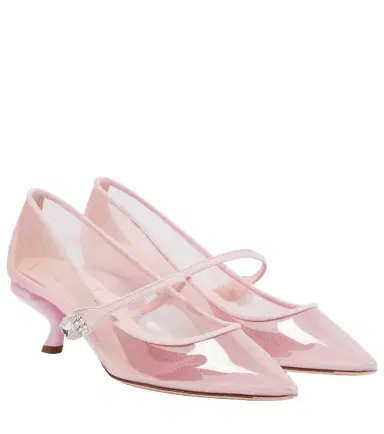 Roger Vivier Babies Virgule PVC pumps | Thumbnail 1 Roger Vivier Babies Virgule PVC pumps | Thumbnail 1