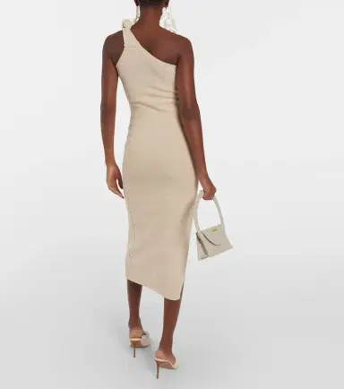 Jacquemus La Robe Maille Noeud midi dress | Thumbnail 3