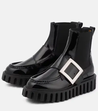 Roger Vivier Viv' Go-Thick leather platform Chelsea boots | Thumbnail 2