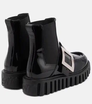 Roger Vivier Viv' Go-Thick leather platform Chelsea boots | Thumbnail 4