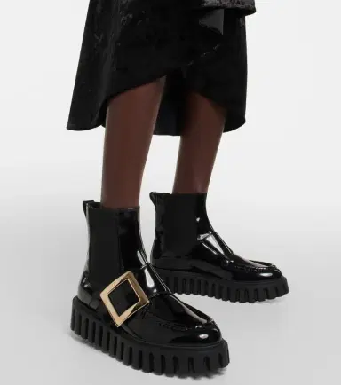 Roger Vivier Viv' Go-Thick leather platform Chelsea boots | Thumbnail 6