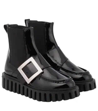 Roger Vivier Viv' Go-Thick leather platform Chelsea boots | Thumbnail 1