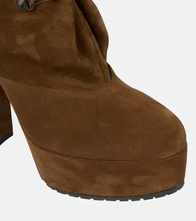 Alaïa Alaïa Trekk suede ankle boots | Thumbnail 2 Alaïa Alaïa Trekk suede ankle boots | Thumbnail 2