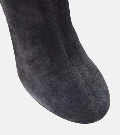 Alaïa Alaïa Fluide 90 suede boots | Thumbnail 4 Alaïa Alaïa Fluide 90 suede boots | Thumbnail 4