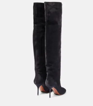 Alaïa Alaïa Fluide 90 suede boots | Thumbnail 5 Alaïa Alaïa Fluide 90 suede boots | Thumbnail 5