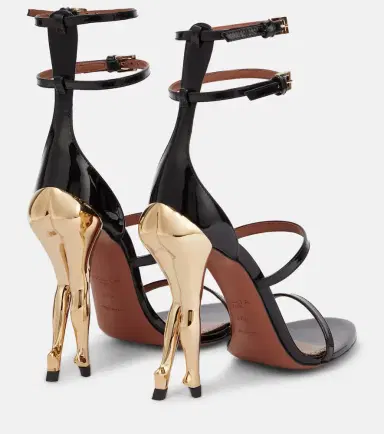 Alaïa Alaïa Cabaret patent leather sandals | Thumbnail 2 Alaïa Alaïa Cabaret patent leather sandals | Thumbnail 2