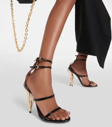 Alaïa Alaïa Cabaret patent leather sandals | Thumbnail 6 Alaïa Alaïa Cabaret patent leather sandals | Thumbnail 6