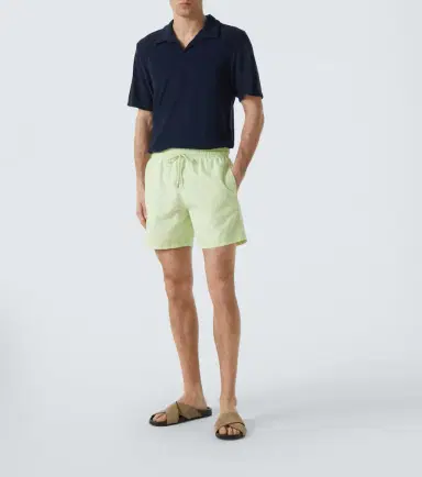 Frescobol Carioca Faustino terry polo shirt | Thumbnail 2 Frescobol Carioca Faustino terry polo shirt | Thumbnail 2