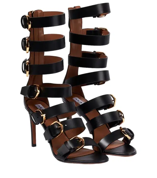 Alaia Alaïa Buckle leather sandals