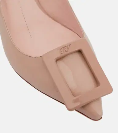 Roger Vivier Virgule leather slingback pumps | Thumbnail 2 Roger Vivier Virgule leather slingback pumps | Thumbnail 2