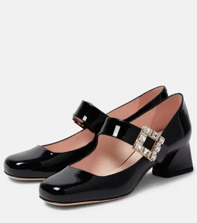 Roger Vivier Très Vivier patent leather Mary Jane pumps | Thumbnail 5 Roger Vivier Très Vivier patent leather Mary Jane pumps | Thumbnail 5