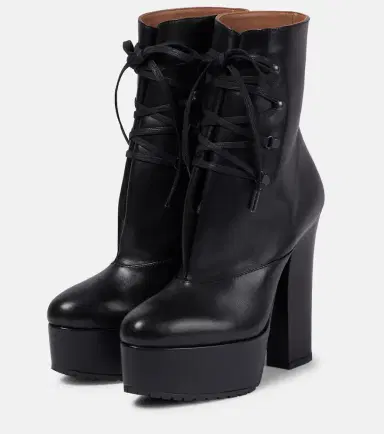 Alaïa Alaïa Trekk 135 leather ankle boots | Thumbnail 2 Alaïa Alaïa Trekk 135 leather ankle boots | Thumbnail 2