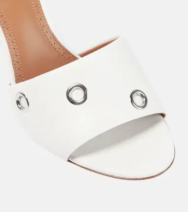 Alaïa Alaïa Oeillets embellished leather sandals | Thumbnail 4 Alaïa Alaïa Oeillets embellished leather sandals | Thumbnail 4