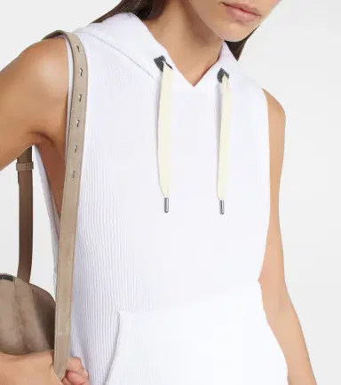 Brunello Cucinelli Hooded midi dress | Thumbnail 2