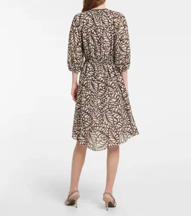 Brunello Cucinelli Cotton-blend minidress | Thumbnail 2
