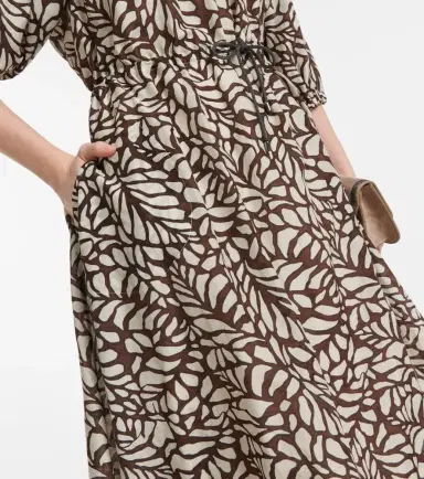 Brunello Cucinelli Cotton-blend minidress | Thumbnail 4