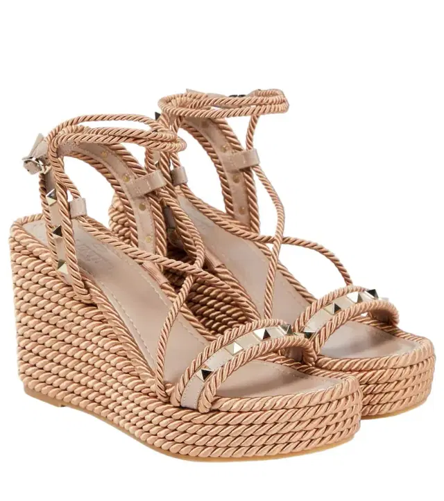 Valentino Garavani Rockstud espadrille sandals