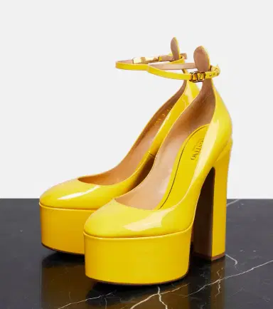 Valentino Garavani Tan-Go 155 patent leather platform pumps | Thumbnail 3 Valentino Garavani Tan-Go 155 patent leather platform pumps | Thumbnail 3
