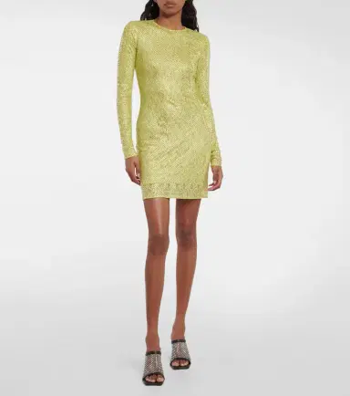 Stella McCartney Crystal-embellished minidress | Thumbnail 2