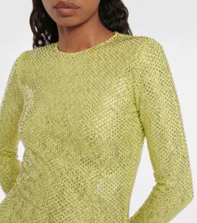 Stella McCartney Crystal-embellished minidress | Thumbnail 3