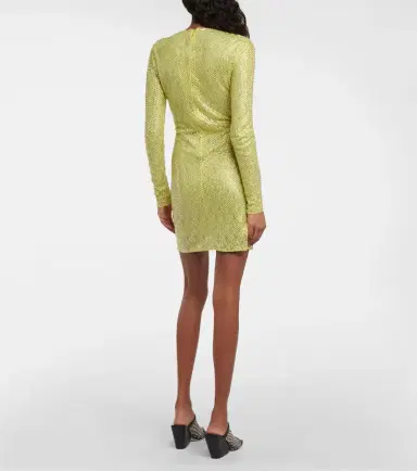 Stella McCartney Crystal-embellished minidress | Thumbnail 5