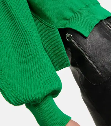 Stella McCartney Cropped cotton sweater | Thumbnail 5