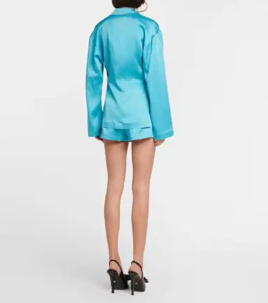 BLUMARINE Satin top | Thumbnail 5