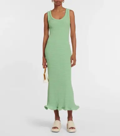 Jil Sander Jersey midi dress | Thumbnail 5