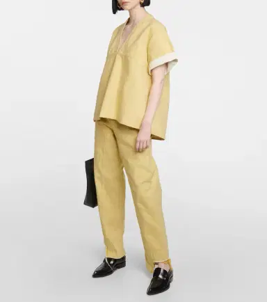 Jil Sander High-rise wide-leg denim jeans | Thumbnail 5
