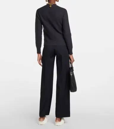 Jil Sander Crew-neck wool sweater | Thumbnail 4