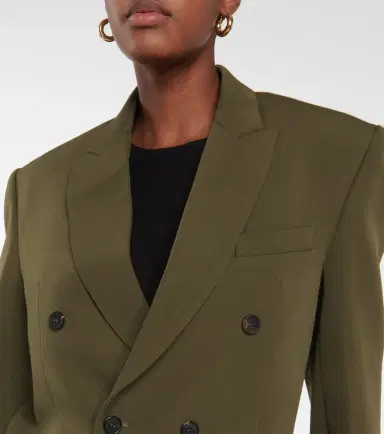 Wardrobe.NYC Wardrobe. NYC Double-breasted virgin wool blazer | Thumbnail 3 Wardrobe.NYC Wardrobe. NYC Double-breasted virgin wool blazer | Thumbnail 3