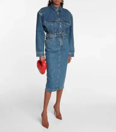 Wardrobe.NYC Wardrobe. NYC Oversized denim jacket | Thumbnail 2