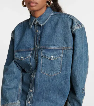 Wardrobe.NYC Wardrobe. NYC Oversized denim jacket | Thumbnail 4