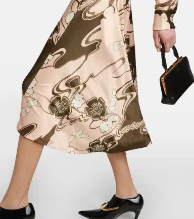 Jil Sander Printed midi dress | Thumbnail 2
