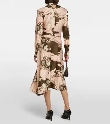 Jil Sander Printed midi dress | Thumbnail 3