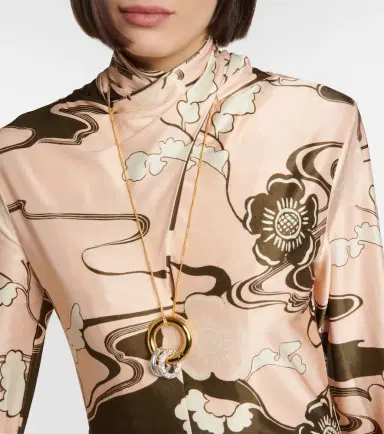 Jil Sander Printed midi dress | Thumbnail 4