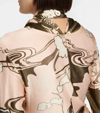 Jil Sander Printed midi dress | Thumbnail 6