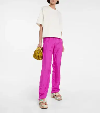 Dries Van Noten Floral-printed platform thong sandals | Thumbnail 2