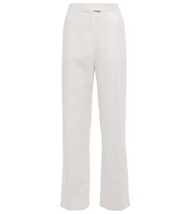 Aya Muse Polaris wide-leg linen and cotton pants