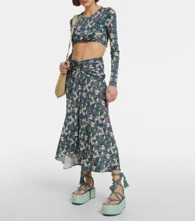 Isabel Marant Elif platform espadrille sandals | Thumbnail 3