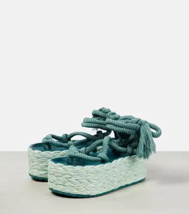 Isabel Marant Elif platform espadrille sandals | Thumbnail 5