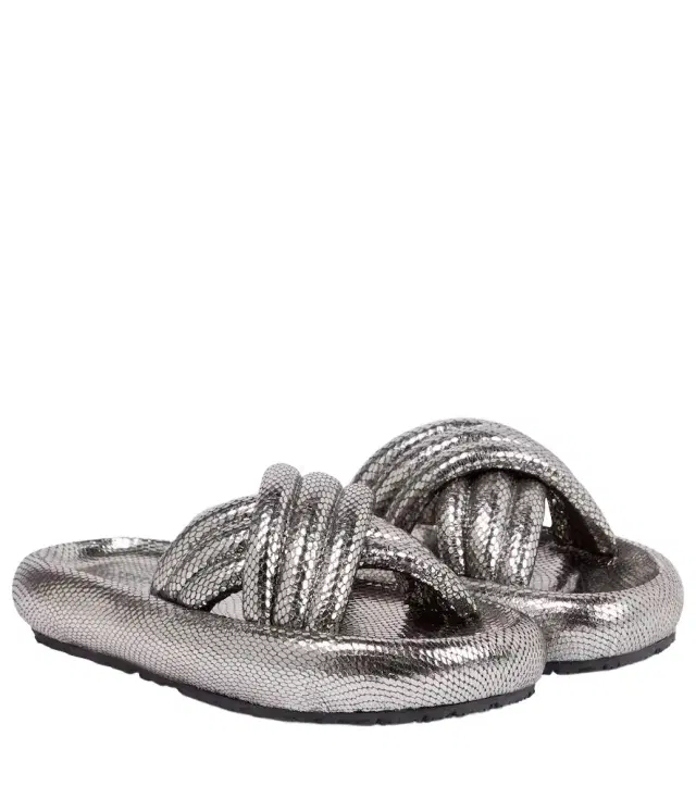 Isabel Marant Niloo snake-effect leather sandals