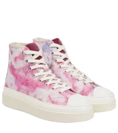 Isabel Marant Austin printed high-top sneakers | Thumbnail 1