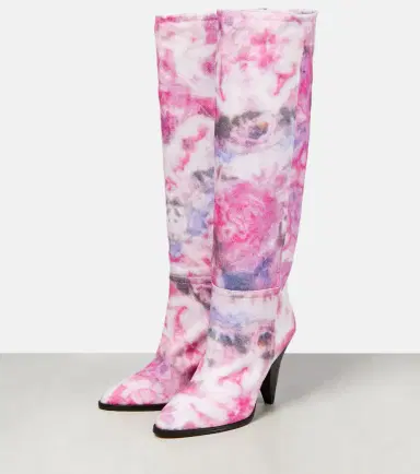 Isabel Marant Ririo printed leather knee-high boots | Thumbnail 7