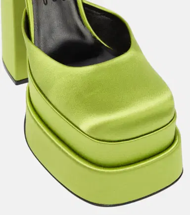 Versace Medusa Aevitas satin platform pumps | Thumbnail 4
