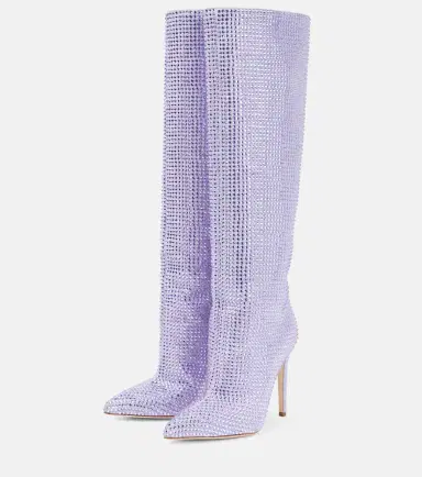Paris Texas Holly embellished knee-high boots | Thumbnail 2