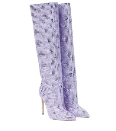 Paris Texas Holly embellished knee-high boots | Thumbnail 1