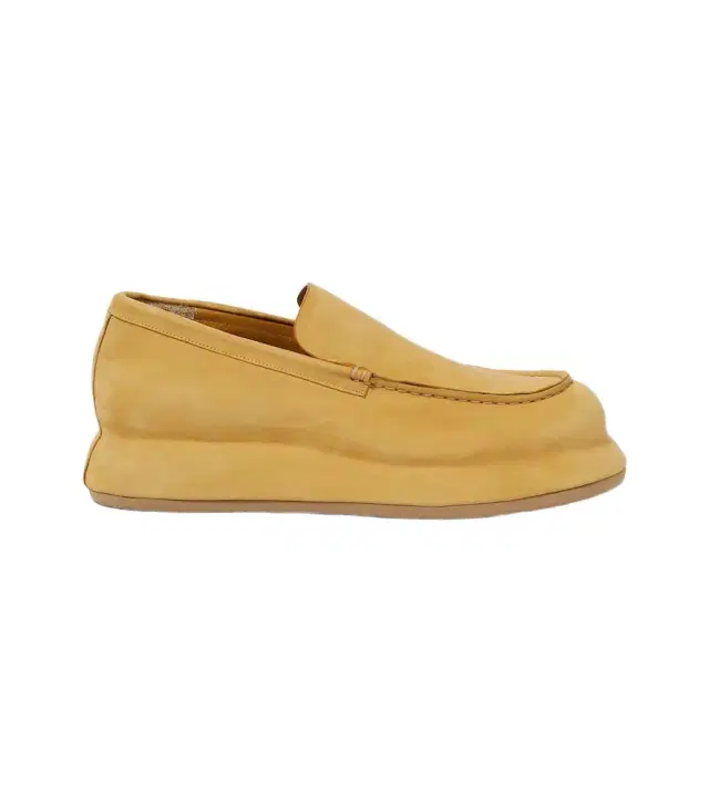 Jacquemus Les Mocasins Bricciola suede platform loafers